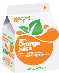 vitamost orange juice frozen carton