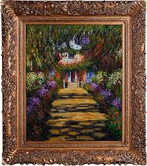 Hand Painted Museum Masters Garden Path