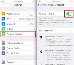 Before we proceed let's look first into your iphone's. How To Use Personal Hotspot On Iphone Ipad To Share Its Internet Connection Osxdaily