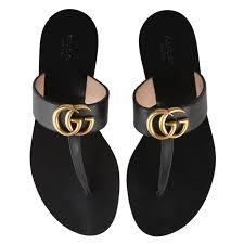 gucci gg sandals women black 1000