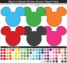 Download 76 mickey mouse head cliparts for free. Mickey Mouse Clipart Pack Mickey Mouse Clipart Mickey Mouse Themed Birthday Party Mickey Mouse