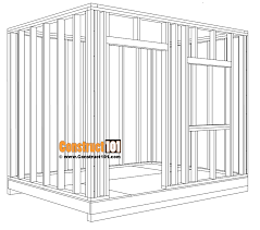 diy 8x10 gable shed building plans