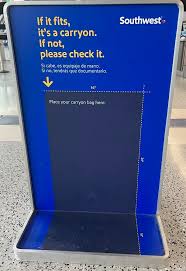 southwest airlines carry on policy