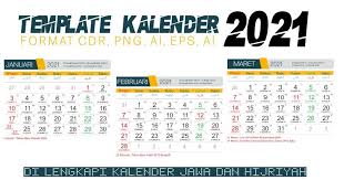 Kalender ini juga dilengkapi dengan hari libur atau tanggal merah, lengkap penanggalan masehi, hijriyah dan jawa. Template Kalender 2021 Cdr Png Ai Psd Pdf Gratis 100 Massiswo Com
