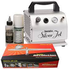 silver jet compressor airbrushes