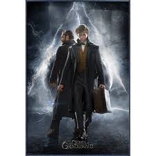 Assuming grindelwald has true possession of the elder wand (unlike voldemort) it would make him impossible to beat, one would think, short of pulling hopefully you're right. Fantastic Beasts The Crimes Of Grindelwald Framed Movie Poster Teaser Newt Scamander Albus Dumbledore Size 24 X 36 Walmart Com Walmart Com