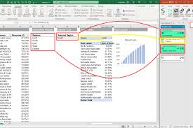 filtering pivot tables automatically