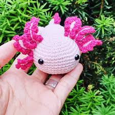 Free patterns and models knitting and crochet for women, men and children. Amigurumi Version Pattern By Nutty Knotter At Etsy Axolotls