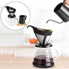 pour over coffee maker glass pot