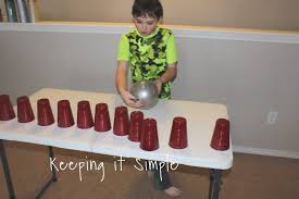 to win it games using plastic cups