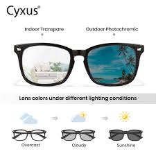 New Cyxus Photochromic Lenses Foldable