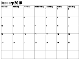 Monthly Calendar Template 2015 Download Calendar Template 2015