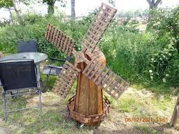Wooden Garden Windmill York Machinery
