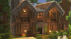 A simple wooden cabin to build in minecraft! Minecraft Minecraftisthecoolest Here S The The House That Minecraft Cottage Cute Minecraft Houses Minecraft Houses Blueprints