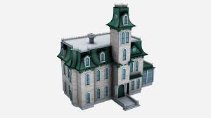 3d addams family house turbosquid 1787631