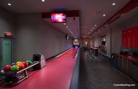 The most miami alley you can find (think bottle service and neon) means just four exclusive lanes for the bowler who wants to be that much extra. A Custom Private Bowling Alley For A Hip Hop Music Mogul In Miami Florida Features A One Of A Kind Glowing Home Bowling Alley Home Gym Design Dream Basement