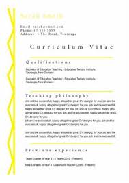 Teacher Resume Template for Word and Pages       Page Educator Resume    Creative