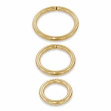 18k gold seam ring