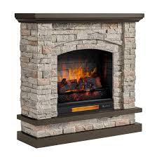 Roth 43 5 In Brown Electric Fireplace