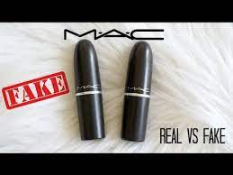 vs fake mac cosmetics lipstick myth
