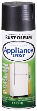 Rust Oleum Appliance Gloss Black Spray