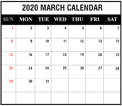 721 likes · 6 talking about this. Calendar March 2020 Template Vomor