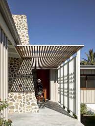 Outdoor Metal Patio Porch Deck Design