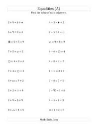 Algebra is a form math that helps us find unknown values which we refer to as variables. Algebra Worksheets