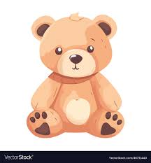 cute teddy bear toy sitting royalty
