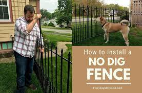How To Install A No Dig Fence