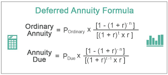 deferred annuity formula how to