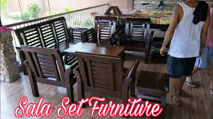 wooden sala set furniture made to order