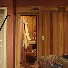 Tempered Glass Sauna Room Door Saunas