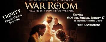 It is not possible for someone to be attached to two divisions at war room stunned me. War Room Movie 2016 01 002 Trinity Baptist Church