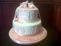 Baby Girl S Christening Cake Cakecentral Com gambar png