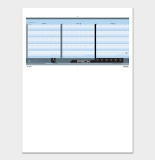 8 printable p90x schedule templates