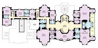 Courtyard House Mansion Floor Plan