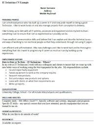 CV Sample With Interests  MyperfectCV
