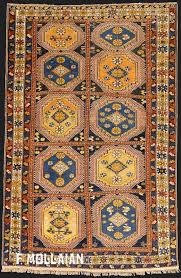 antique caucasian shirvan rug n