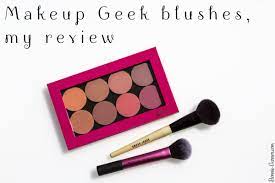 makeup geek blushes my review bonnie