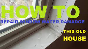 how to repair a leaking window frame
