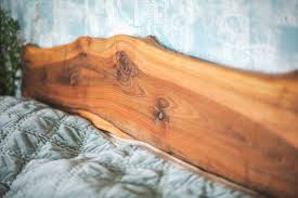 Wooden Bed Frame Headboard Queen Wood