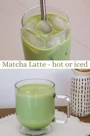 matcha tea latte recipe hot or iced
