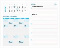 Plantillas De Calendario Semanales Gratuitas En Office Com