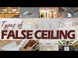 diffe types of false ceiling and