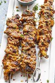 The next time you want to thai one on, try this tasty chicken satay recipe. Chicken Satay With Easy Thai Peanut Sauce Chili Pepper Madness