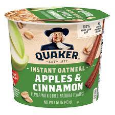 save on quaker instant oatmeal apples