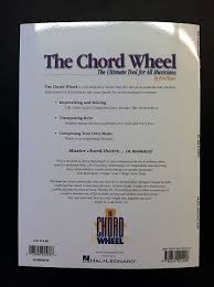 The Chord Wheel By Jim Fleser Music Theory Chart Hal Leonard 00695579