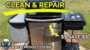 cleaning gas grill weber grill repair