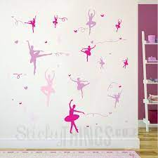 Girls Ballet Wall Art Ballet Wall